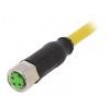 Kabel: pro snímače/automatizaci M8 PIN: 3 přímý 3m zástrčka