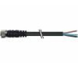 Kabel: pro snímače/automatizaci M8 PIN: 3 přímý 5m zástrčka