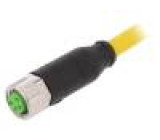 Připojovací kabel M8 PIN: 4 přímý 1,5m zástrčka 50VAC 4A IP67