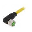 Kabel: pro snímače/automatizaci M8 PIN: 3 úhlový 3m zástrčka