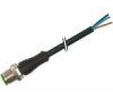 Kabel: pro snímače/automatizaci M12 PIN: 4 přímý 3m zástrčka