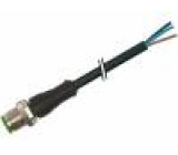 Připojovací kabel M12 PIN: 4 přímý 5m zástrčka 250VAC 4A IP67