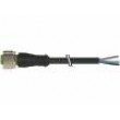 Kabel: pro snímače/automatizaci M12 PIN: 4 přímý 3m zástrčka