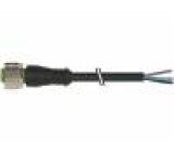 Kabel: pro snímače/automatizaci M12 PIN: 5 přímý 3m zástrčka