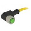 Kabel: pro snímače/automatizaci M12 PIN: 4 úhlový 1,5m 250VAC
