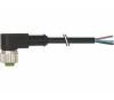 Kabel: pro snímače/automatizaci M12 PIN: 5 úhlový 5m zástrčka