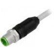 Kabel: pro snímače/automatizaci M12 PIN: 8 přímý 3m zástrčka
