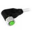 Kabel: pro snímače/automatizaci M12 PIN: 8 úhlový 3m zástrčka