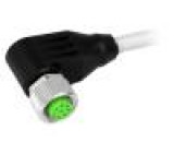 Kabel: pro snímače/automatizaci M12 PIN: 8 úhlový 3m zástrčka