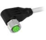 Kabel: pro snímače/automatizaci M12 PIN: 8 úhlový 3m zástrčka