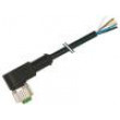 Kabel: pro snímače/automatizaci M12 PIN: 12 úhlový 3m zástrčka