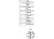 Kabel: pro snímače/automatizaci M23 PIN: 19 úhlový 5m zástrčka