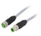 Připojovací kabel M12 PIN: 5 přímý 1m zástrčka