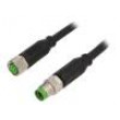 Kabel: pro snímače/automatizaci M8 PIN: 4 1m zástrčka 30VAC 4A