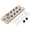 Rozbočovač M12 PIN: 5 zásuvka 4A ASBS-R -40÷80°C IP65,IP67