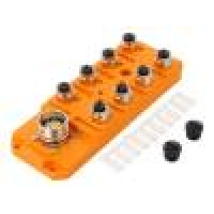 Rozbočovač M12 PIN: 5 zásuvka 4A ASBS -15÷80°C IP67 60VDC