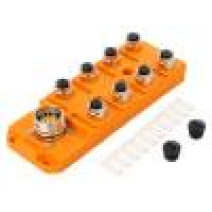 Rozbočovač M12 PIN: 5 zásuvka 4A ASBSV -15÷80°C IP67 30VDC