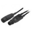 Kabel: pro snímače/automatizaci přímý zástrčka -100÷200°C PUR