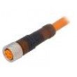 Kabel: pro snímače/automatizaci M8 PIN: 4 přímý 2m zástrčka