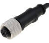 Kabel: pro snímače/automatizaci M12 PIN: 4 přímý 5m zástrčka