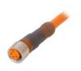 Kabel: pro snímače/automatizaci M8 PIN: 4 přímý 30m zástrčka