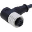 Kabel: pro snímače/automatizaci M12 PIN: 4 úhlový 2m zástrčka
