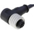 Kabel: pro snímače/automatizaci M12 PIN: 4 úhlový 5m zástrčka