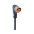 Kabel: pro snímače/automatizaci M12 PIN: 4 úhlový 2m zástrčka