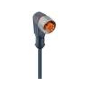 Kabel: pro snímače/automatizaci M12 PIN: 4 úhlový 2m zástrčka
