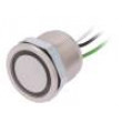 Přepínač: piezoelektrický Polohy:2 SPST-NO 0,04A/24VAC IP67