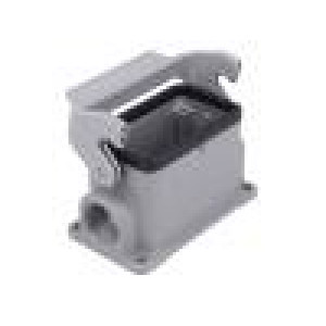 Kryt: pro konektory HDC Han® B velikost 10B se západkou PG16