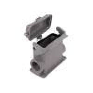 Kryt: pro konektory HDC Han® B velikost 16B se západkou M32