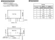 MDD01M-05 Převodník: DC/DC 1W Uvst:10,8÷13,2V Uvýst:5VDC Uvýst2:-5VDC