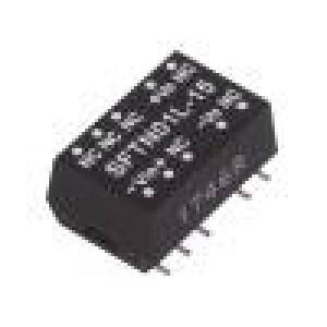 SFTN01L-15 Převodník: DC/DC 1W Uvst:4,5÷5,5V 15VDC Ivýst:67mA SMD 1,2g