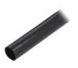 PVC125-14-BK-100 Elektroizolační trubička Mat: PVC černá -20÷125°C UL94V-0