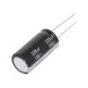 Kondenzátor elektrolytický THT 220uF 160VDC Ø16x31,5mm ±20%