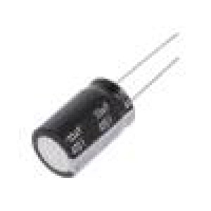 Kondenzátor elektrolytický THT 33uF 400VDC Ø16x25mm ±20%