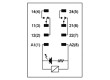 RXG22P7 Relé: elektromagnetické DPDT Ucívky:230VAC 5A/250VAC 5A/30VDC