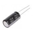 Kondenzátor elektrolytický THT 10uF 350VDC Ø10x20mm ±20%