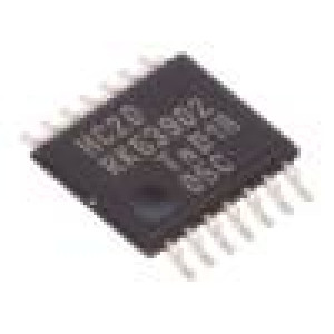 74HC20PW.112 IC: číslicový NAND Kanály:2 Vstupy:4 SMD TSSOP14 Řada: HC