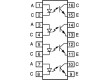Optočlen THT Kanály:4 Výst: tranzistorový 5,3kV DIP6 5,3kV/μs