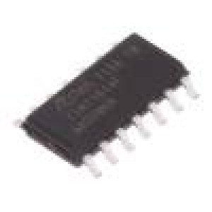 Mikrokontrolér AVR EEPROM:256B SRAM:2kB Flash:16kB SO14