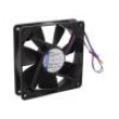 Ventilátor: DC axiální 119x119x25mm 170m3/h 43dBA kuličkové