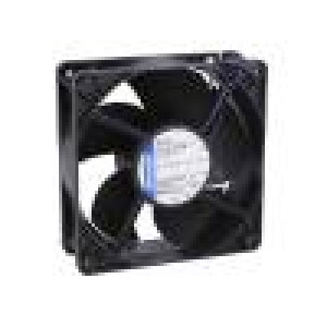 Ventilátor: DC axiální 119x119x38mm 240m3/h 50dBA kuličkové