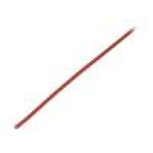SCS4KV-1.0-RB-300 Elektroizolační trubička cihlová -60÷250°C Øvnitř: 1mm L: 300m
