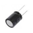 Kondenzátor elektrolytický THT 220uF 160VDC Ø20x25mm ±20%