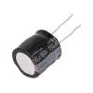 Kondenzátor elektrolytický THT 150uF 160VDC Ø20x20mm ±20%