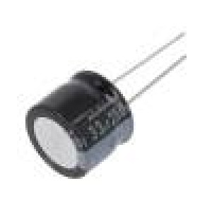 Kondenzátor elektrolytický THT 33uF 250VDC Ø18x15mm ±20%