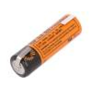 Baterie: lithiové 3,6V AA pájecí očka Ø14,5x50,6mm 2200mAh