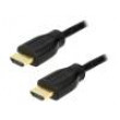 Kabel HDMI 1.4 HDMI vidlice, z obou stran 500mm černá